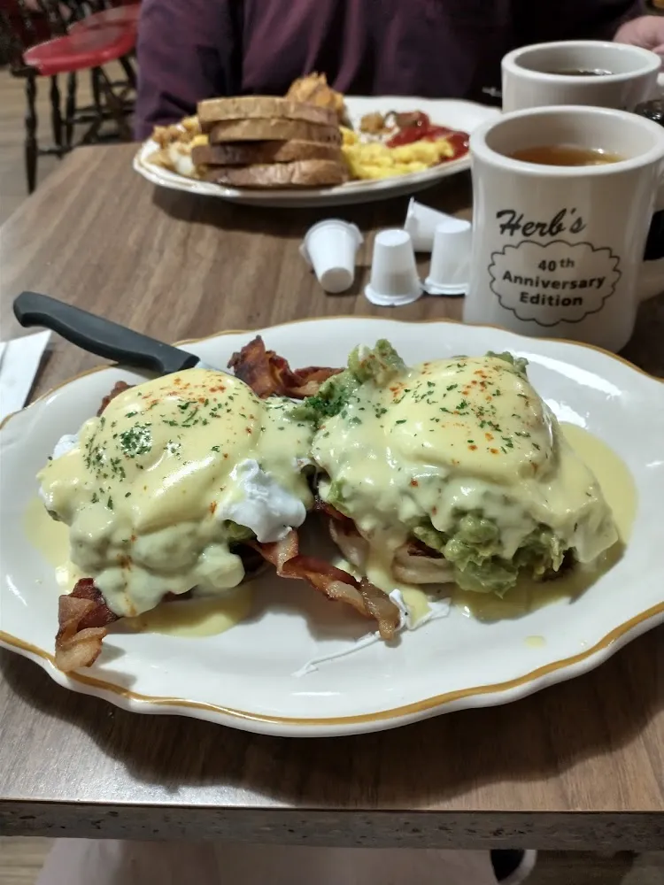 Guacamole Eggs Benedict